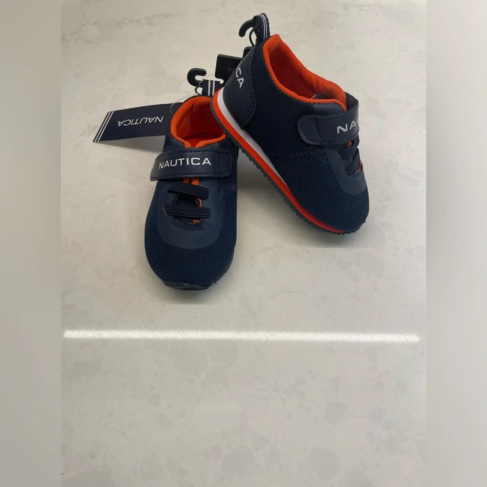 Nautica Kids Navy Blue Sneakers Toddler‎ Size 4